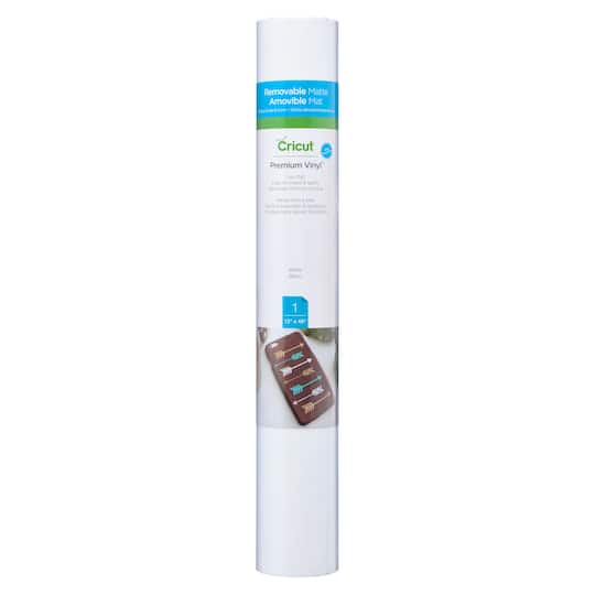 Cricut® Premium Vinyl™ Removable in White | 12" x 48" | Michaels®